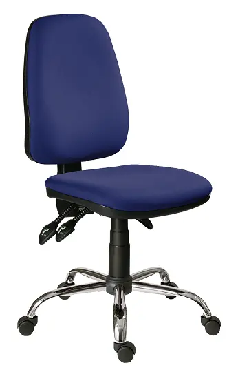 333 ASYN/CR židle kancelářská, látka DO DORA D 04 - látka světle modrá